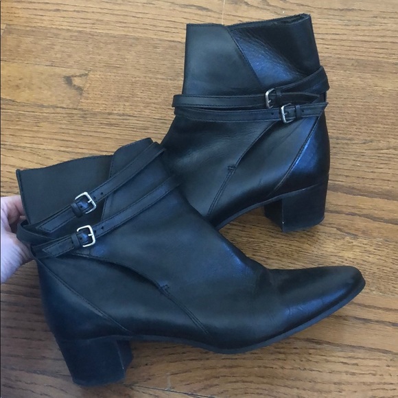 Zara Black Booties Size 39 (US size 8) - Picture 2 of 7